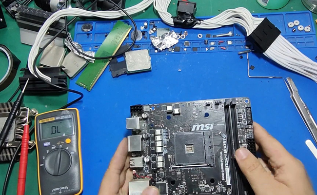 德清华硕电脑主板维修